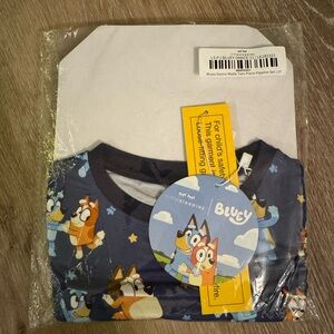 Little sleepies Bluey 2T